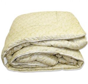 Одеяло шерстяное стеганое ЭКОНОМ, 170х205, чехол полиэстер с кантом