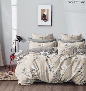Постельное белье Sateen lux рис № 2274 Евро (под 200х220,пр 220х240,нав. 70х70-2 шт ),100%хл.