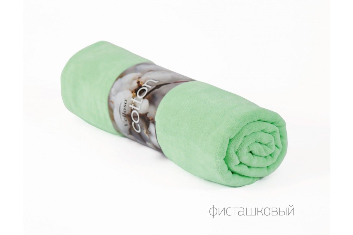 Полотенце VELOUR SOFT TOUCH "Фисташковый" (70х140 см)