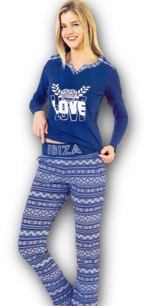 Костюм темно-синий с белым ,арт.4050 IBIZA