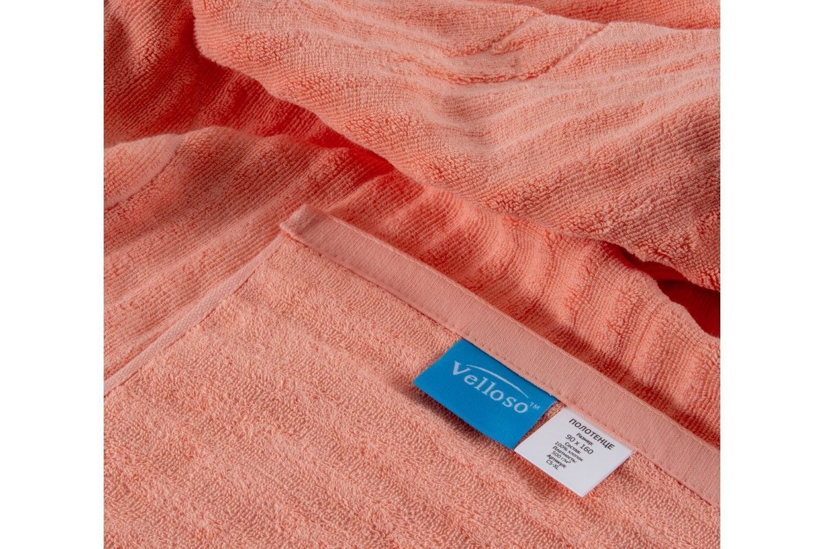 Полотенце COTTON SOFT TOUCH "Коралловый" (90х160 см)