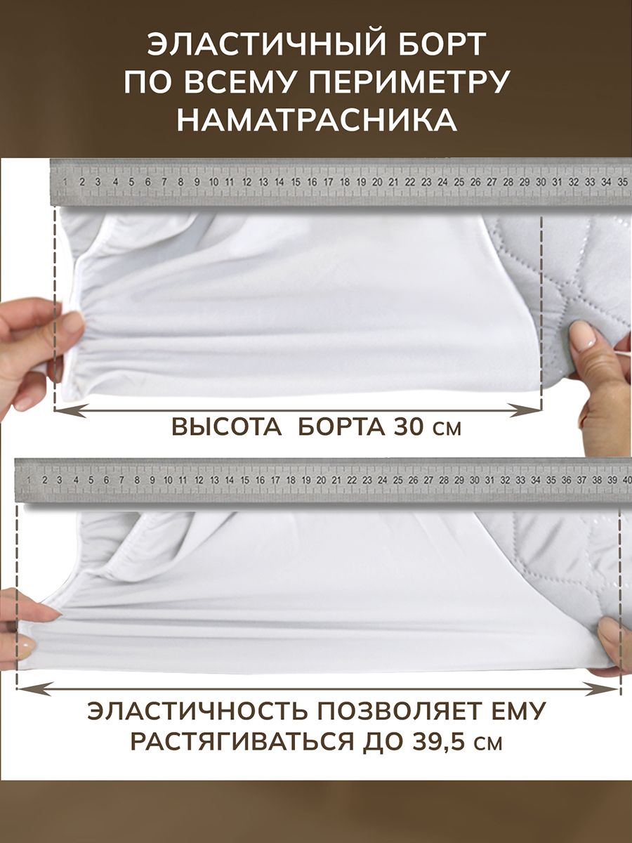 Наматрасник MICROFINE (водонепроницаемый) (Размер 60*120*20)