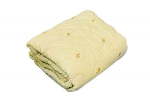 Одеяло "Верблюжья шерсть", 140х205, чехол тик смес, пл.300 г/м2 ,Миратекс