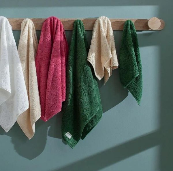 Полотенце махровое Jade AIR 48х80,1152–зеленый (пл.410гр) Бразилия