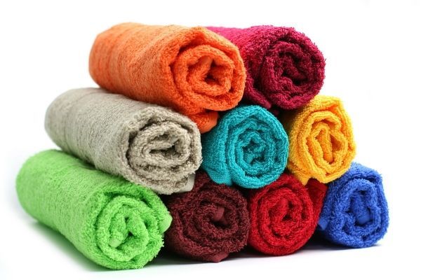 Полотенце махровое 40х70, цв. бирюзовый, 430 гр.Туркмения Б