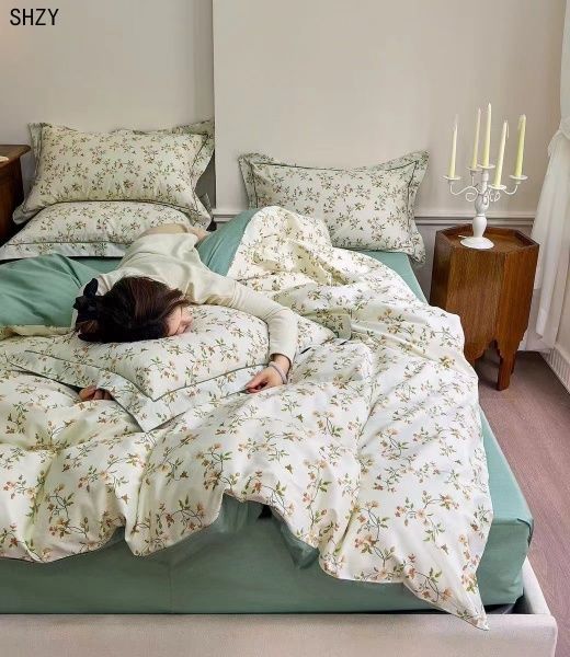 Постельное белье Sateen lux рис № 2422 Евро (под 200х220,пр 220х240,нав. 70х70-2 шт ),100%хл.