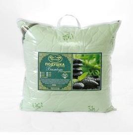 Подушка "Бамбук" Лебяжий пух", 70х70, чехол тик. ПБЛП-77 БЕЛИО