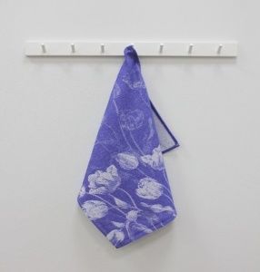 Полотенце кухонное "Талли", размер 40х60см.,цвет синий ,жаккард,100%хлопок,  Вологда