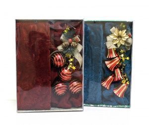 Комплект подарочный "Колькольчик" (п-це 70*140, новогодние украшения)