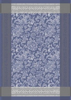 Полотенце 50х70 "Корсика ", жаккард, цв.светло серый, т. синий , хлопок 100%,арт 07С-39ЯК