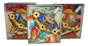 Комплект подарочный "Домовенок" 3-предм.(п-це 40*60 - 2 шт, сувенир)