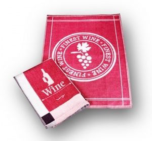 Полотенце х/б "Wine" 40х60 (набор из 2-х шт. гладь)