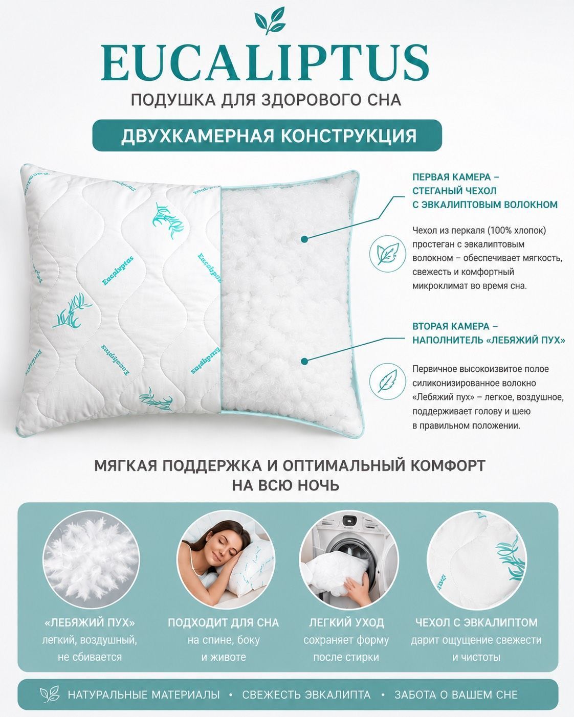 Подушка Eucaliptus (60*60)