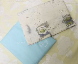 Комплект наперников 50х70 - 2шт, тик, молния