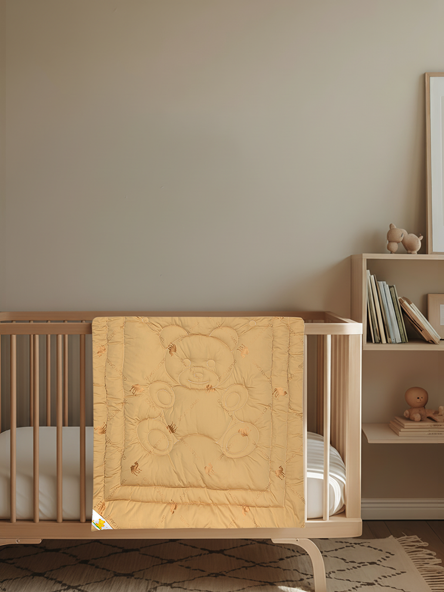 Одеяло детское Teddy Golden Camel (сатин) 110х140