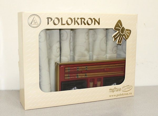 Комплект подарочный "Романтика" (скатерть 150*200, аксессуар)