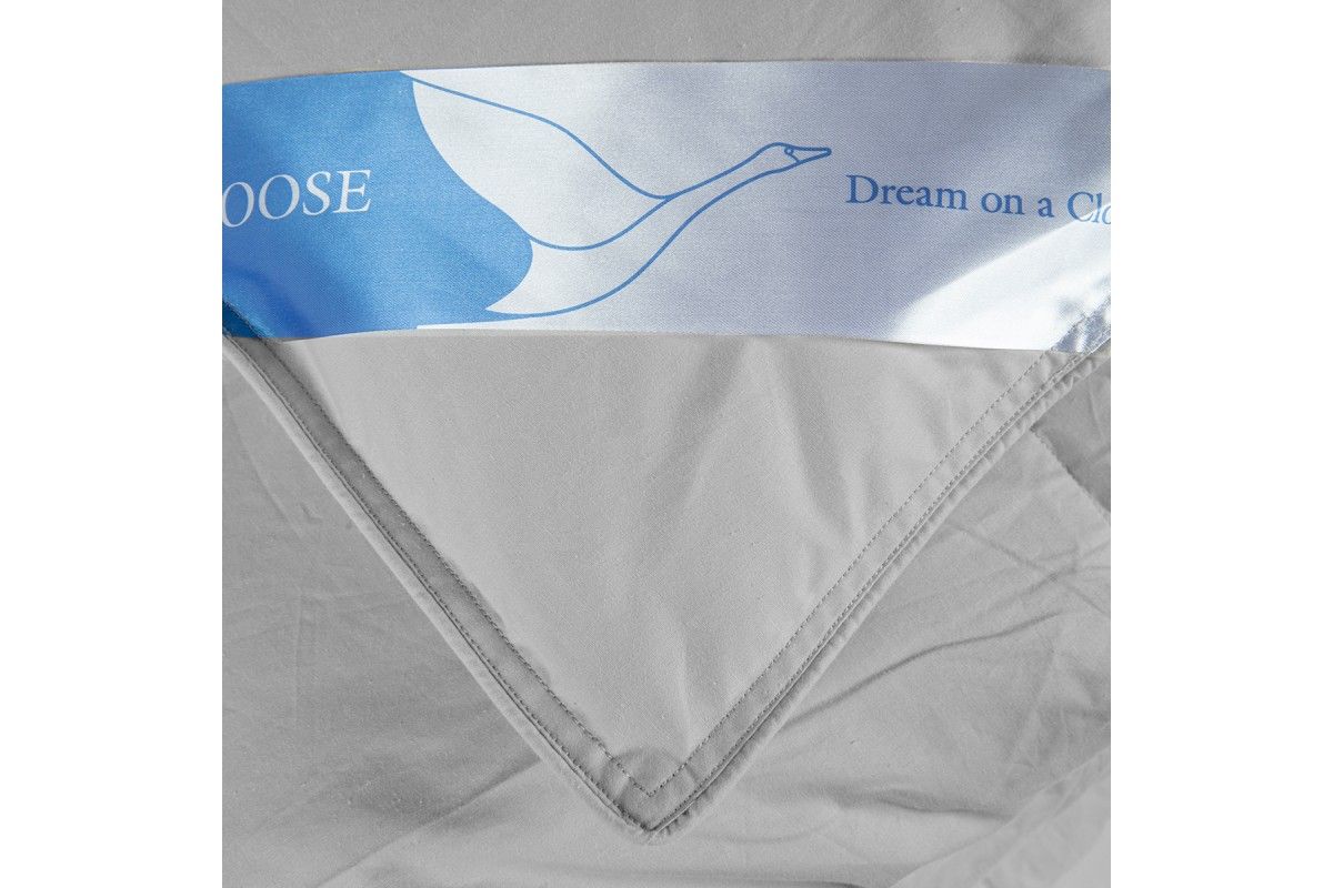 Одеяло WHITE DOWN (цвет розовый) (Гусиный пух/тик 2,0 сп)