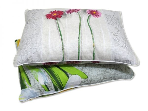 Подушка "Лебяжий пух", 50х70, чехол тик