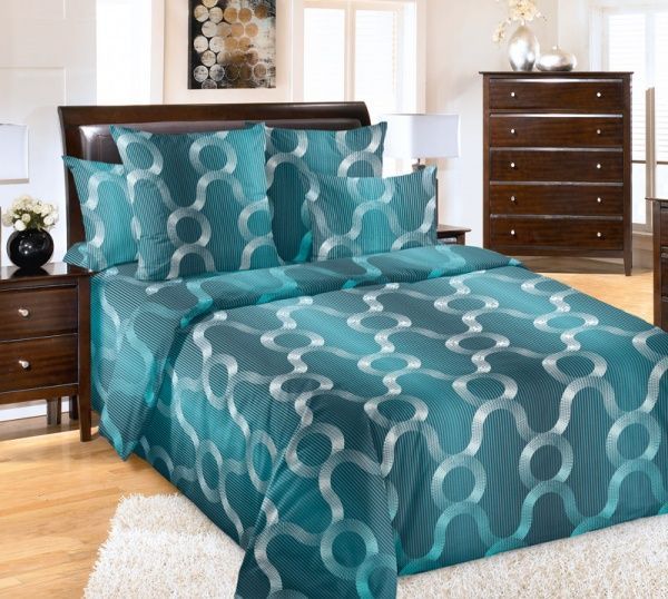 Постельное белье Перкаль 1,5 сп Мистраль (под. 150*215, простыня 150*220,наволочка 70*70-2 ш