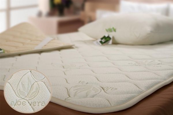 Наматрасник "ALOE VERА" трикотаж. стеган. 120х200
