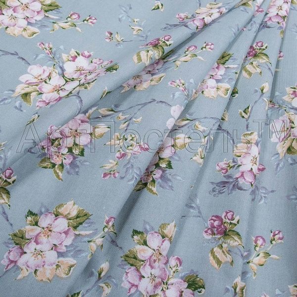 Скатерть "Живопись" круглая, D150, рогожка,состав 100% хлопок,пл. 170 гр/м2 ,Тейково