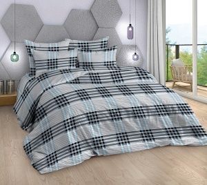 Постельное белье бязь наб 2,0 сп. Аристократ клетка" Миланика"