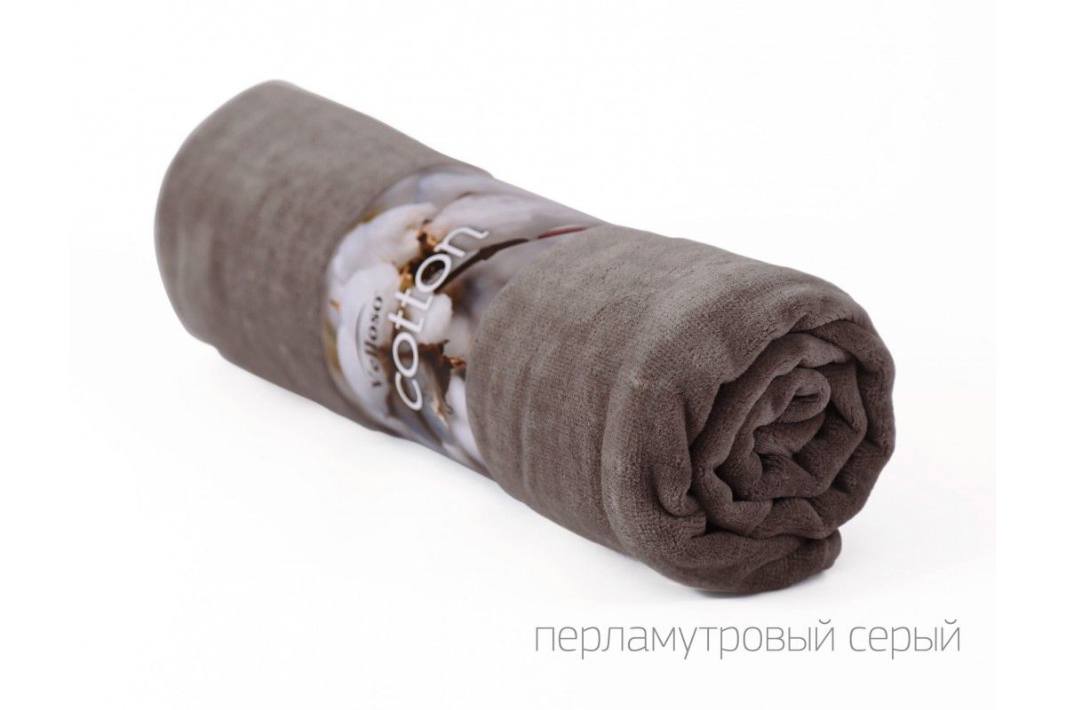 Полотенце VELOUR SOFT TOUCH "Серый" (35х75 см)
