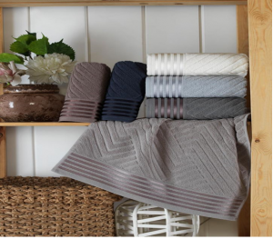 Полотенце махровое SILVER 50х90, с.серый, пл-ть 500 гр., Турция