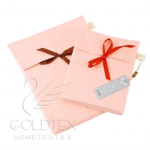 Наволочка батист однотон. 70х70, "Пинк" "CAMBRAI" (2шт в уп)