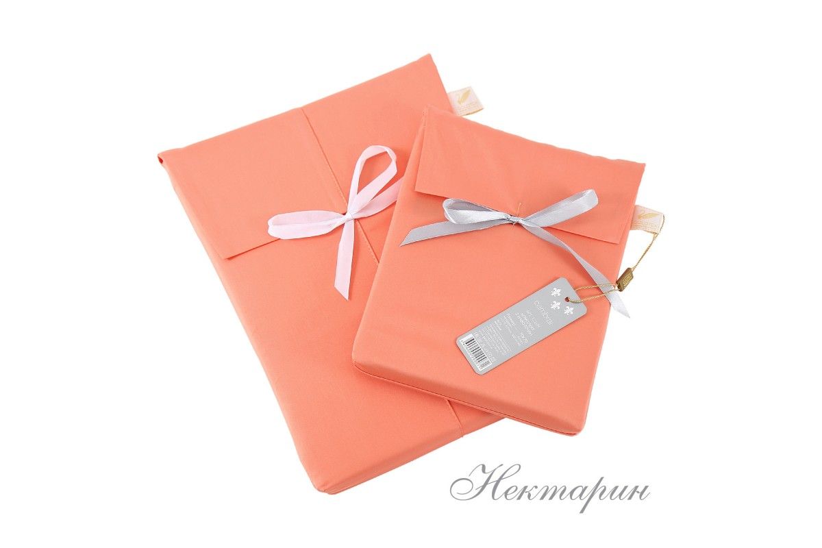 Элемент комплекта CAMBRAI цвет "Нектарин" (батист) (Наволочка (50х70) 2 шт. в комплекте)
