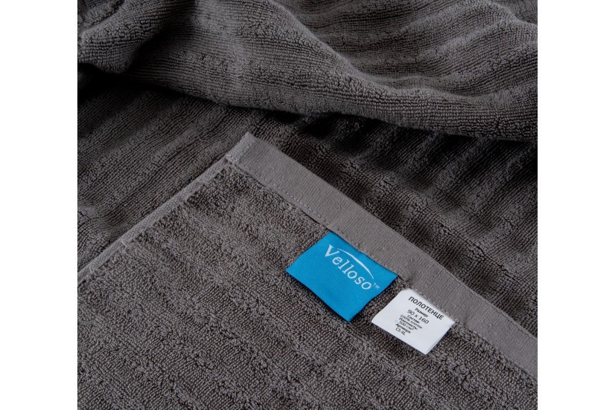 Полотенце COTTON SOFT TOUCH "Серый" (70х140 см)