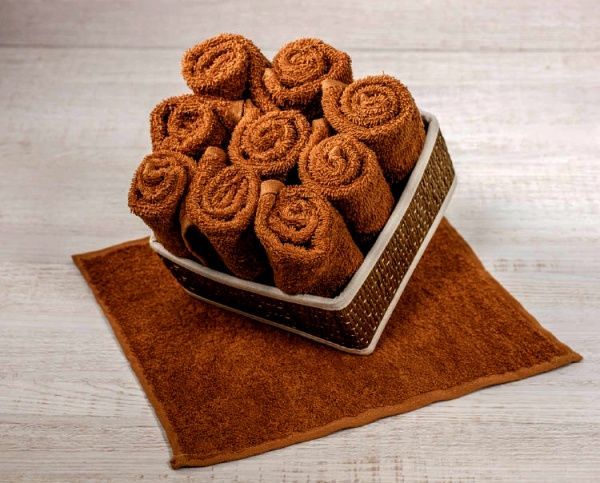 Салфетка махровая 30х30 салатовый пл.380 гр