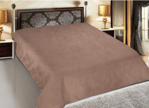 Покрывало стеганое 225х250, "Листопад", полиэстер, цв. 89