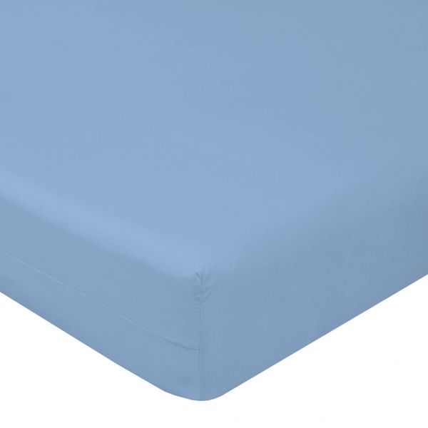 Пододеяльник Евро(200*215) сатин г/кр,Голубой