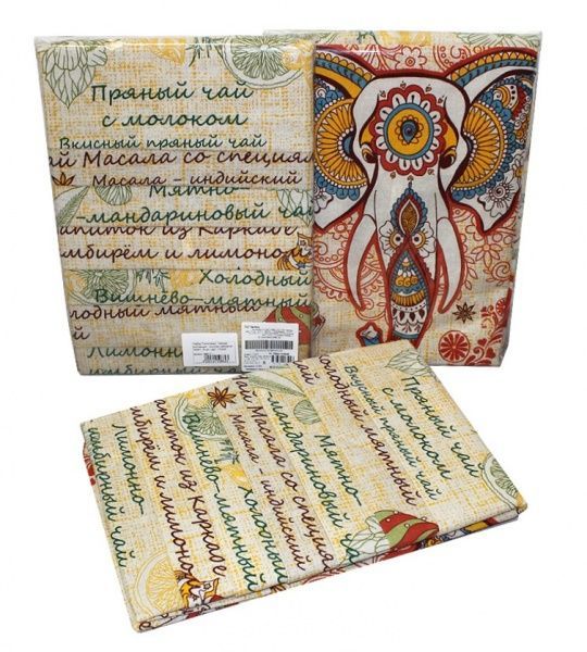 Набор полотенец "Чайная коллекция" п/лен/вар , 34х61, (8 шт.),арт 175448