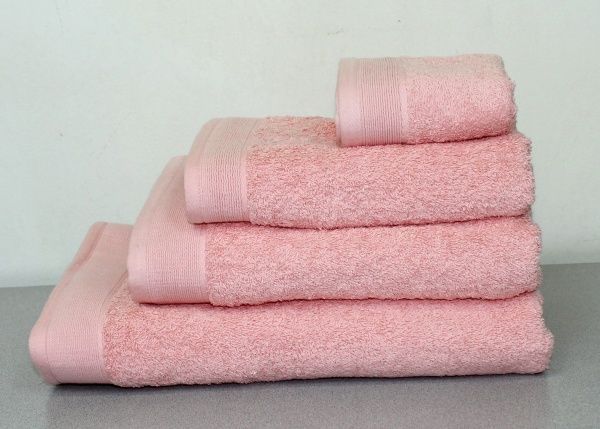 Полотенце махровое 50х100 коралл, "GUTEN MORGEN"