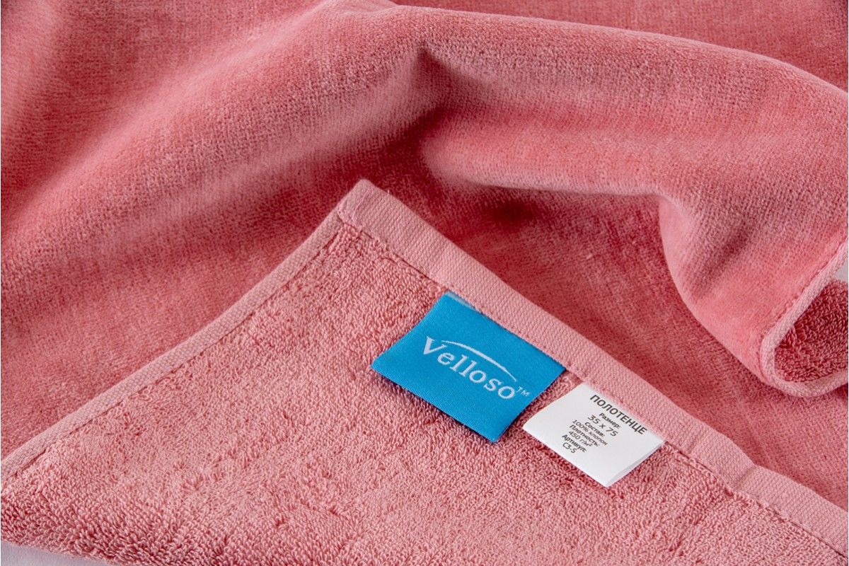 Полотенце VELOUR SOFT TOUCH "Розовый" (35х75 см)
