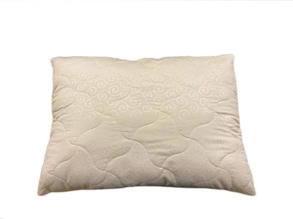 Подушка "Файбер", 50х72, чехол микрофибра, стёганый "Ультрастеп"