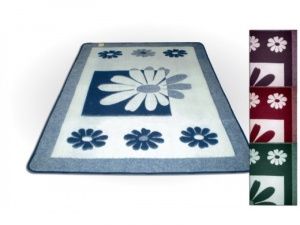 Одеяло полушерстяное, "Ромашка", 140х205, отд. тесьма, пл. 550г/м2 "VLADI", Украина