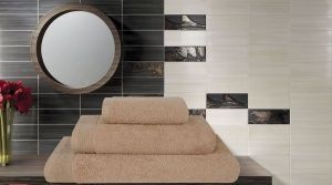 Полотенце махровое 50х100 капучино, "GUTEN MORGEN"