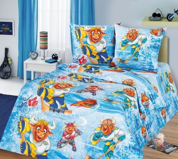 Постельное белье бязь наб, детский рис.1,5 сп., Триуф, "Миланика"