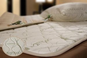 Наматрасник "Бамбук" трикотаж. стеган. 90х200