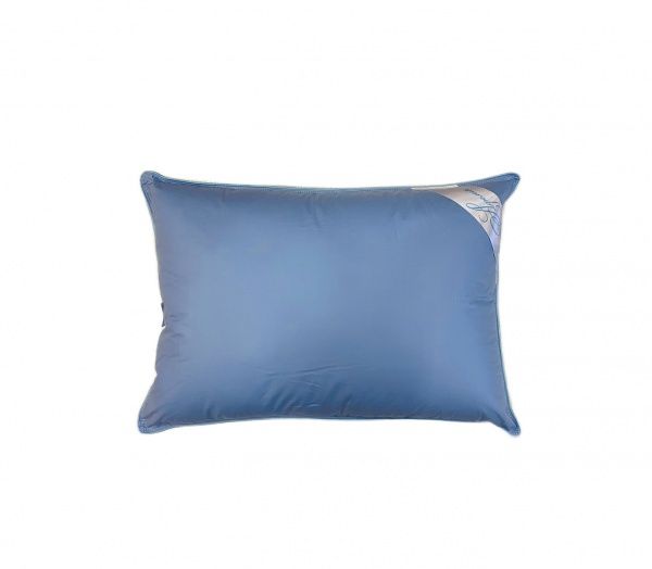 Подушка "Лебяжий пух" "Афелия", 50х70, чехол батист, цв. синий
