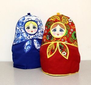 Грелка на чайник, "Матрешка", малая