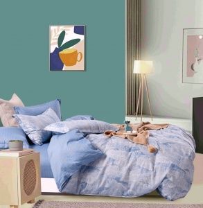 Постельное белье Твил ЕВРО ( под 200х220,пр.230х250 нав 50х70 и 70х70- 2шт) арт.1827"ТАНГО"