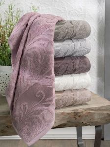 Полотенце TWO DOLPHINS махр. жаккард 50х90 (1/6 ) E985 BASAK